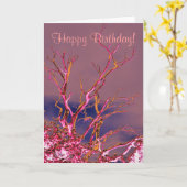 スピリット・ツリー カード (黄色い花)