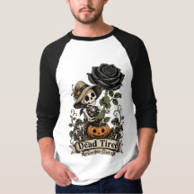 スピリット・ハロウィン スケルトンTシャツ 男性 ガーデンクラブ