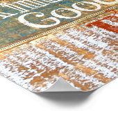 スピリット・バイブルヴィンテージの実素朴結 ポスター (角)