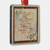 スピリット・メタル・オーナメントの果実 メタルオーナメント (右)