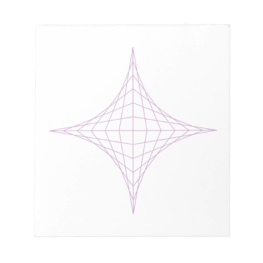 スピリット（紫） ノートパッド (正面)