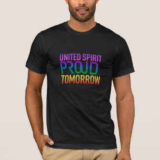 スピリッ統一されたト誇りを持った・トゥモローTシャツ Tシャツ