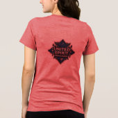 スピリッ統一されたト誇りを持った・ネーションTシャツ トライブレンドＴシャツ (裏面)