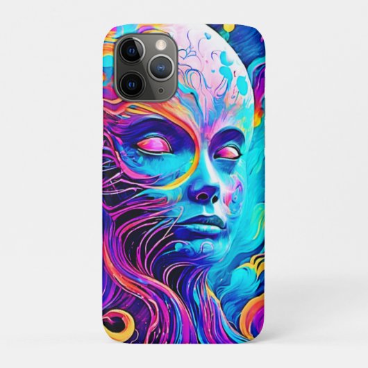 スピリッ鮮やかト顔デザイン Case-Mate iPhoneケース (裏)