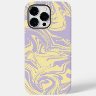 スピル – パステルイエローとパープル Case-Mate iPhone 14 PRO MAXケース