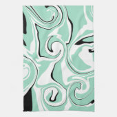 スピル – 緑（ミント） キッチンタオル (縦)