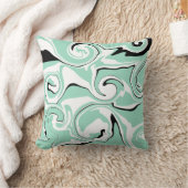 スピル – 緑（ミント） クッション (ブランケット)