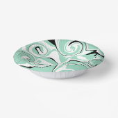 スピル – 緑（ミント） ペーパーボウル (傾斜あり)