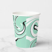 スピル – 緑（ミント） 紙コップ (右)