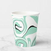 スピル – 緑（ミント） 紙コップ (正面)