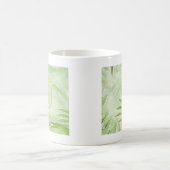 スピレア葉ズ – デジタルアート コーヒーマグカップ (中央)