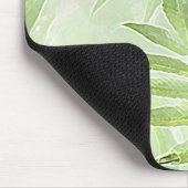 スピレア葉ズ – デジタルアート マウスパッド (コーナー)