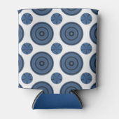 スピロの花が背景色を選択 缶クーラー (正面)