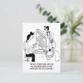 スピロメーター漫画7314 ポストカード (スタンド正面)