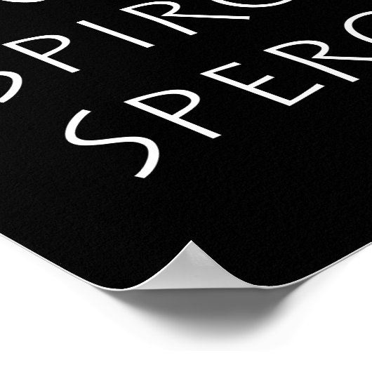 スピロ精液 ポスター (角)