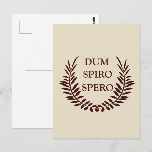 スピロ精液 ポストカード (正面/裏面)