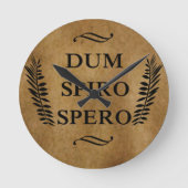スピロ精液 ラウンド壁時計 (正面)