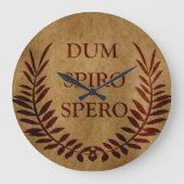 スピロ精液 ラージ壁時計 (正面)