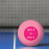 スピンして勝つ 卓球ボール (ネット)