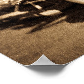 スピンのためにアウト ポスター (角)