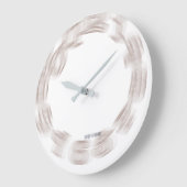 スピンアウト・オブ・コントロールギーク ラージ壁時計 (傾斜)