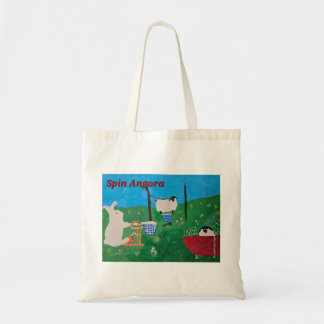 スピンアンゴラトート/ヤーンバッグ トートバッグ