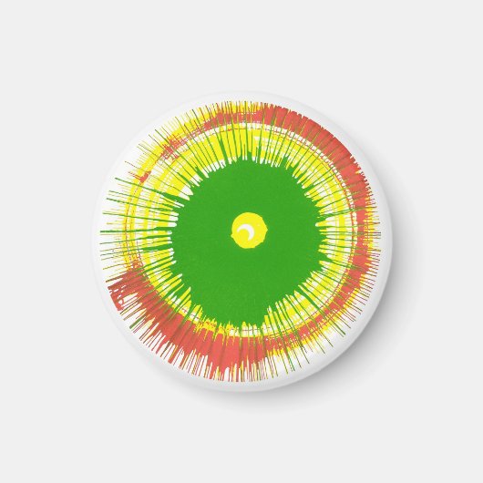 スピンアートマグネット マグネット (正面)