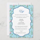 スピンシュガーリハーサルディナー 招待状 (正面)