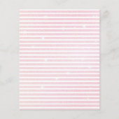 スピントゥイルピンクバレリーナガールバースデーパーティー チラシ (裏面)