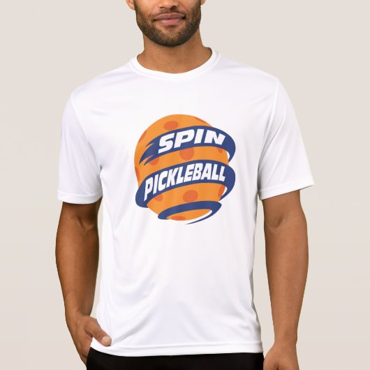 スピンピックルボールパフォーマンスシャツ Tシャツ (正面)