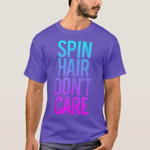スピンヘアドジム気におもしろいトレーニングことわざスピン Tシャツ