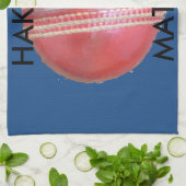 スピンマスターの球:おもしろい離れスクリケットボール キッチンタオル (折り畳み)