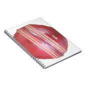 スピンマスターの球:おもしろい離れスクリケットボール ノートブック (右側)