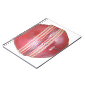 スピンマスターの球:おもしろい離れスクリケットボール ノートブック (左側)