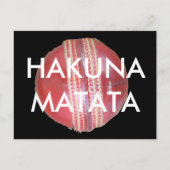 スピンマスターの球:おもしろい離れスクリケットボール ポストカード (正面)