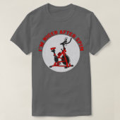 スピン後のIm Nicer Tシャツ (デザイン正面)