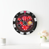 スピン5の壁時計 ラージ壁時計 (ホーム)