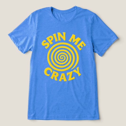 スピン・ミー トライブレンドTシャツ (デザイン正面)