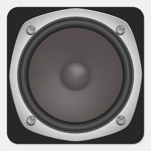 スピーカフェイクー スクエアシール (正面)