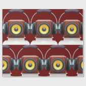 スピーカーおよびヘッドフォン ラッピングペーパー (フラット)