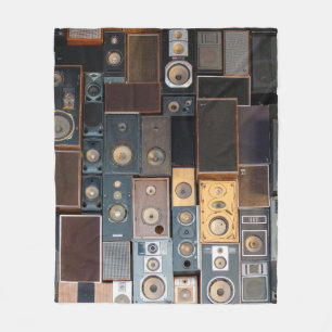 スピーカーの壁 フリースブランケット