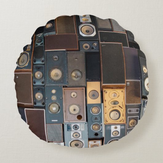 スピーカーの壁 ラウンドクッション (正面)