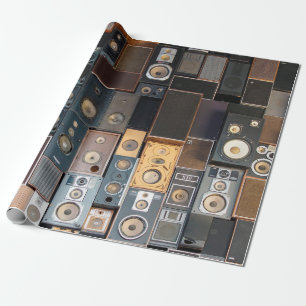 スピーカーの壁 ラッピングペーパー