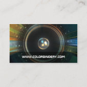 スピーカーの攻撃の名刺 名刺 (裏面)