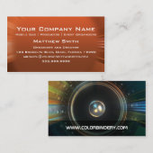 スピーカーの攻撃の名刺 名刺 (正面/裏面)