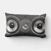 スピーカーの枕 ランバークッション (裏面)