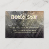 スピーカーのbusinesscardのカッコいいDJの山 名刺 (裏面)