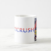 スピーカーのCrushin コーヒーマグカップ (中央)