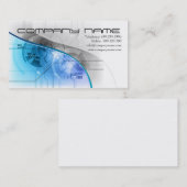 スピーカーまたは録音音楽Teachnique 名刺 (正面/裏面)