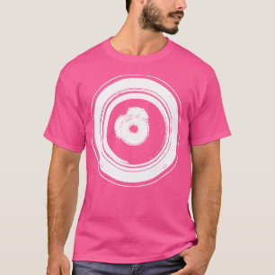 スピーカーアイコン白グランジ色 Tシャツ